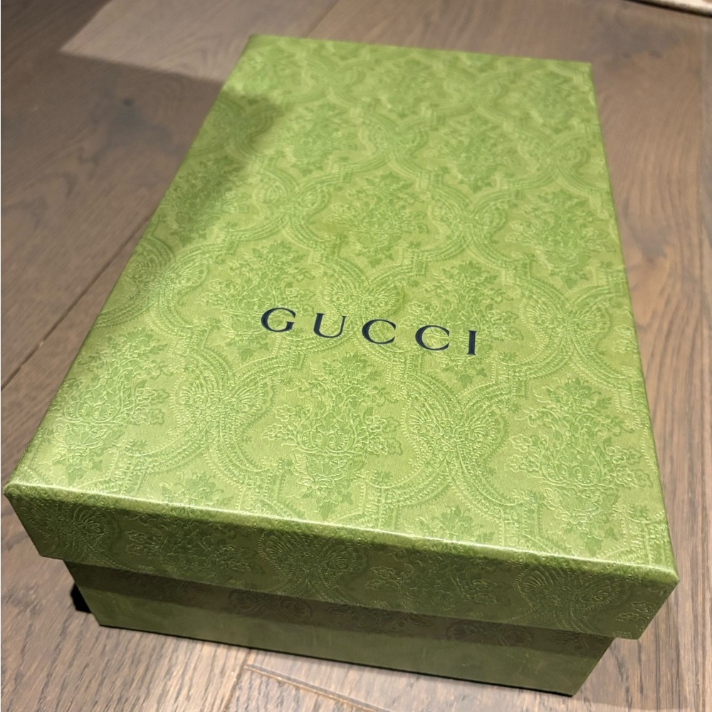 Gucci Green Decorative Shoe Box